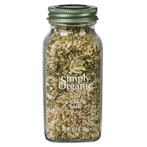 Simply Organic - Garlic N' Herb, 3.1oz