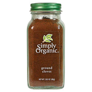Simply Organic - Organic Ground Cloves, 2.82oz