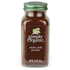 Simply Organic Ancho Chili Powder 2.85 oz
 | Pack of 6