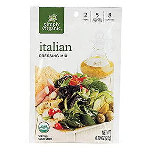 Simply Organic Dressing Mix Italian 0.7 Oz
 | Pack of 12