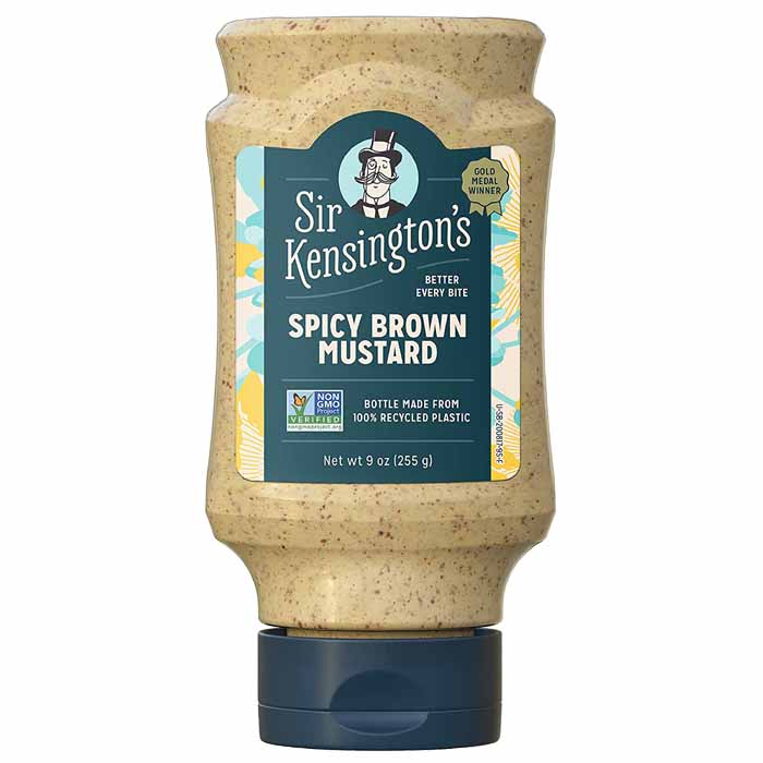 Sir Kensington's - Mustard - Spicy Brown, 9oz - front