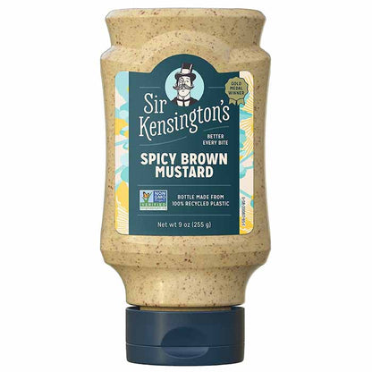 Sir Kensington's - Mustard - Spicy Brown, 9oz - front