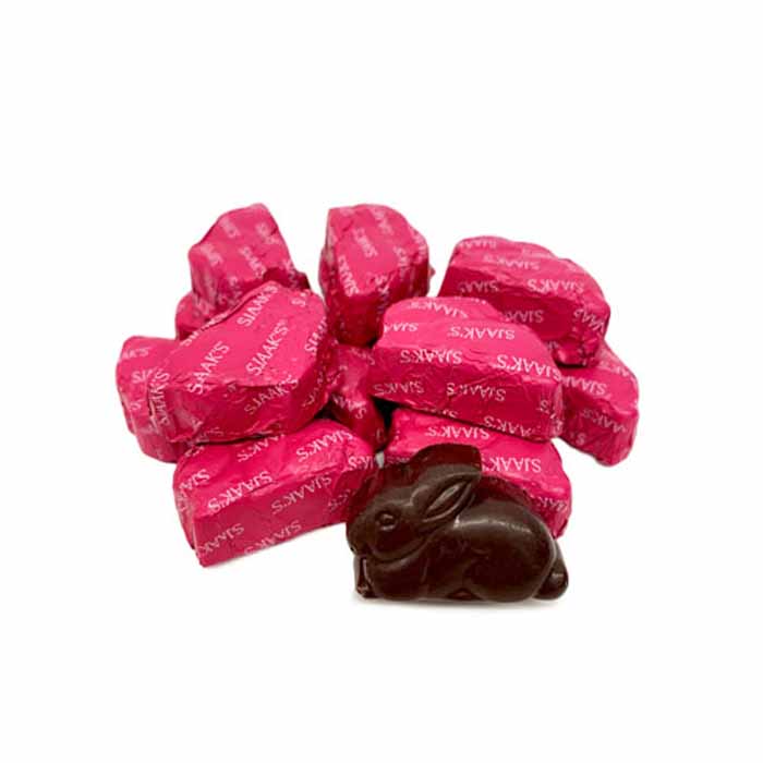 Sjaak's - Chocolate Bunny Bites - Cherry with Dark, 1pc 