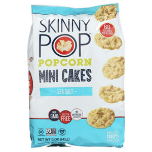 Skinny Pop - Popcorn Mini Cakes Sea Salt, 5oz