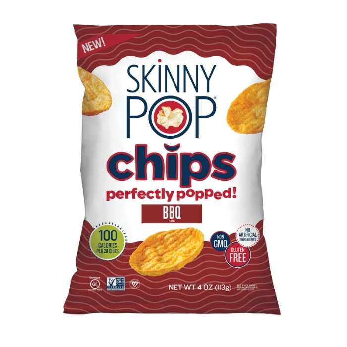 Skinny Pop - BBQ Chips - Front
