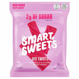 SmartSweets - Red Twists, 1.8oz