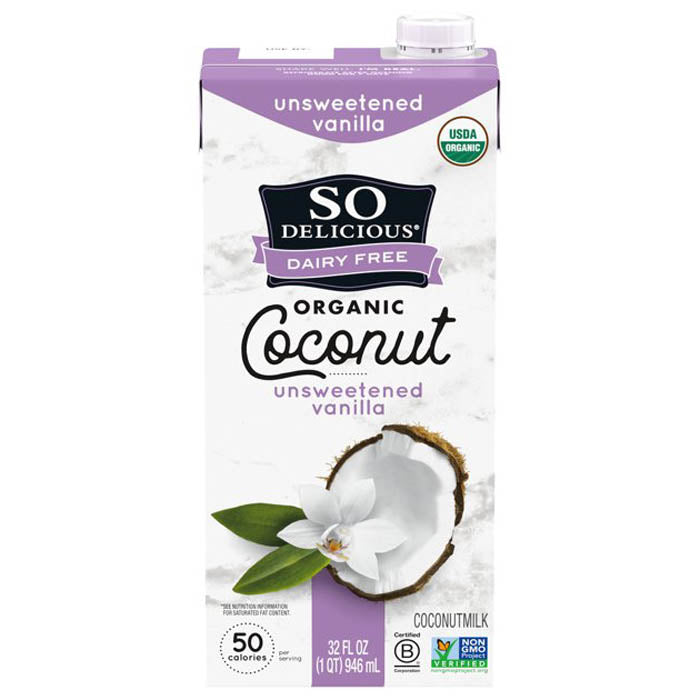 So Delicious - Coconut Milk Unsweetend Vanilla, 32oz