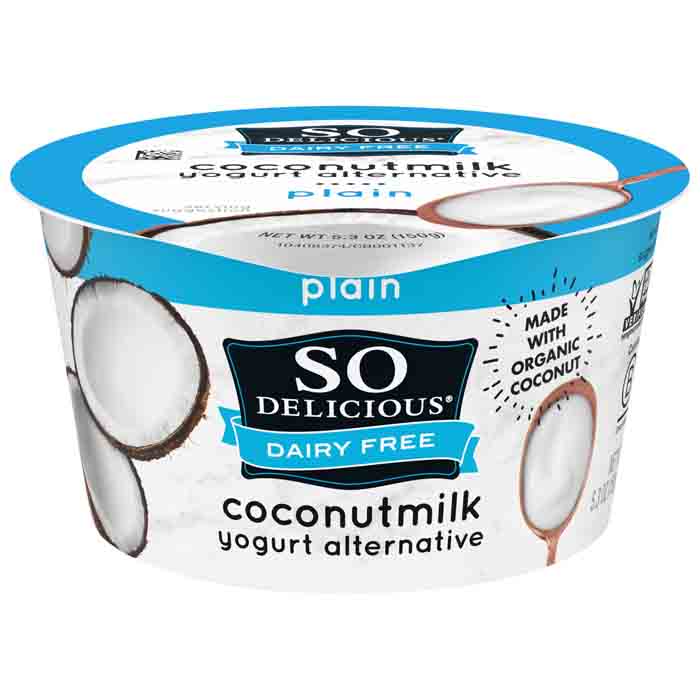 So Delicious - Yogurt Coconut Milk Plain, 5.3fo