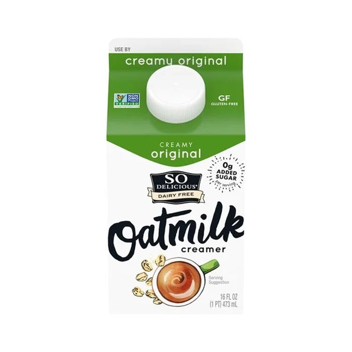 So Delicous Oatmilk Creamer, 16fo Multiple Flavors From PlantX