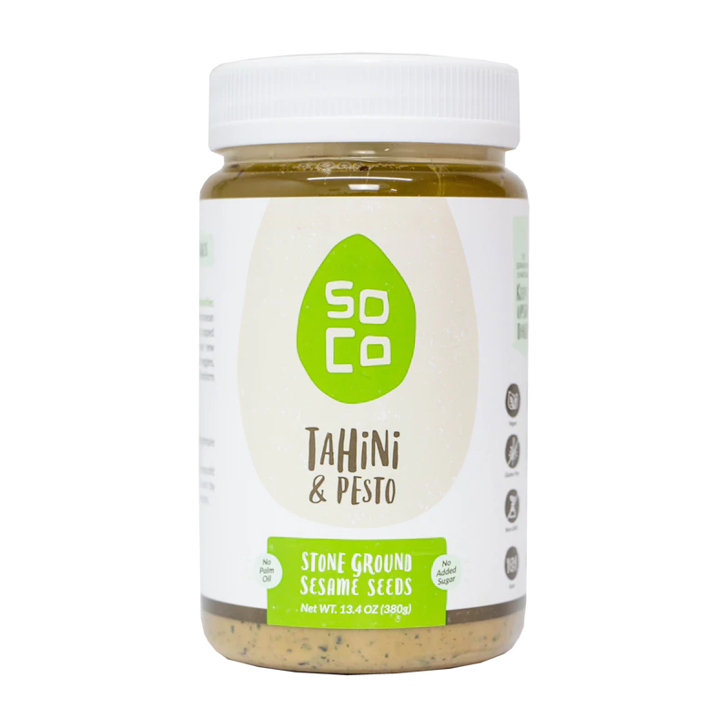 Soco Tahini And Pesto, 13.4 Oz
 | Pack of 6 - PlantX US