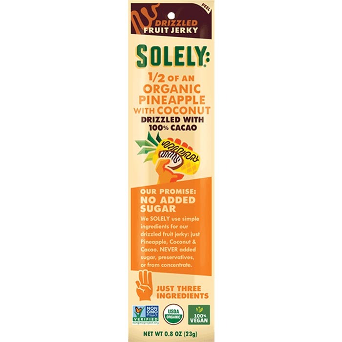Solely-OrganicFruitJerky-PineappleWithCoconutDrizzledWith100_Cacao_0.8oz