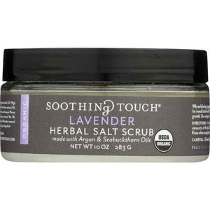 Soothing Touch - Lavender Salt Scrub, 10oz