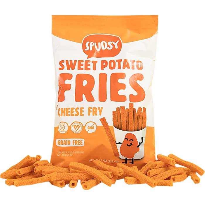 Spudsy - Sweet Potato Fries - Cheese Fry, 4oz - front