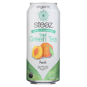 Steaz - Iced Green Tea Peach, 16oz