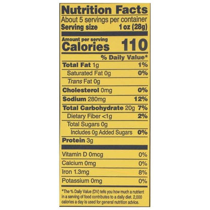 Stellar Braids - Braided Simply Stellar Pretzels, 5oz - back