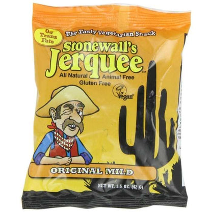 Stonewall's Jerquee - Vegan Jerquee  Original Mild, 1.5oz - front
