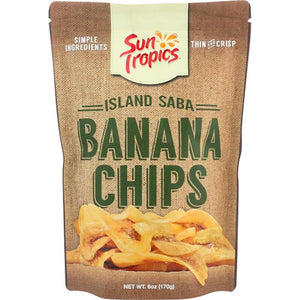 Sun Tropics - Island Saba Original Banana Chips, 6oz