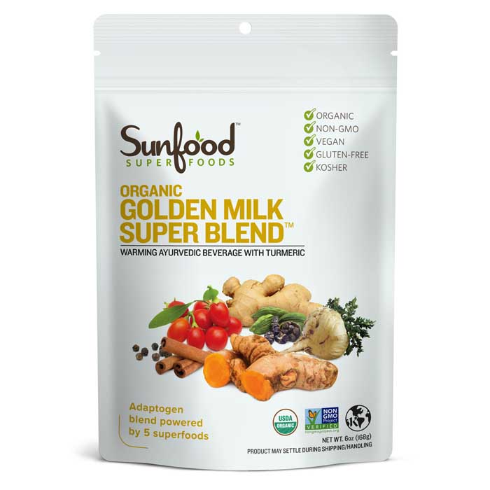 Sunfood - Organic Golden Milk Super Blend, 6oz
