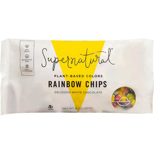 Supernatural - Dye-Free Rainbow Chocolate Chips, 8oz