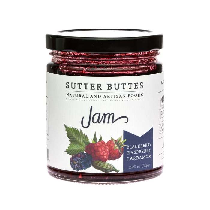 Sutter Buttes - Jam  -Blackberry Raspberry Cardamom - front