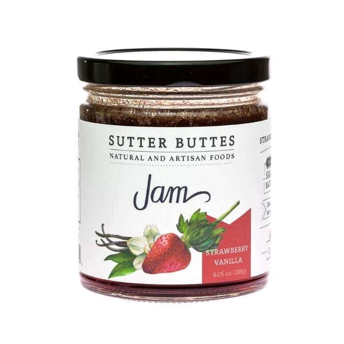 Sutter Buttes - Jam - Strawberry Vanilla - front