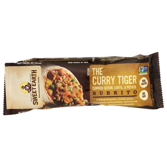 Sweet Earth - The Curry Tiger Burrito, 5.5oz