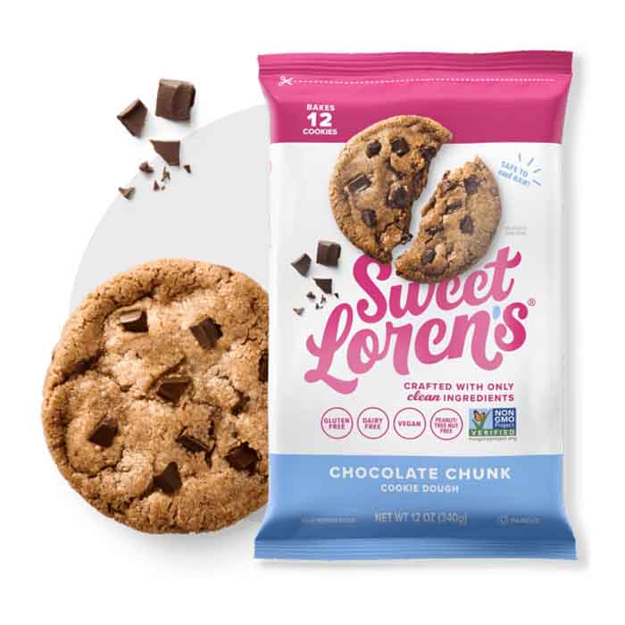 Sweet Lorens - Chocolate Chunk Cookie Dough, 12oz
