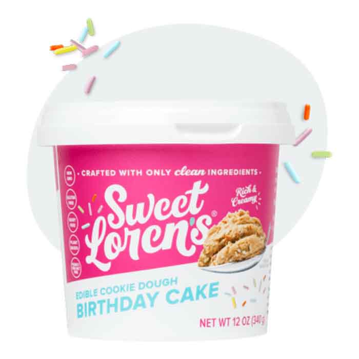 Sweet Lorens - Cookie Dough Bday Cake Gf, 12oz