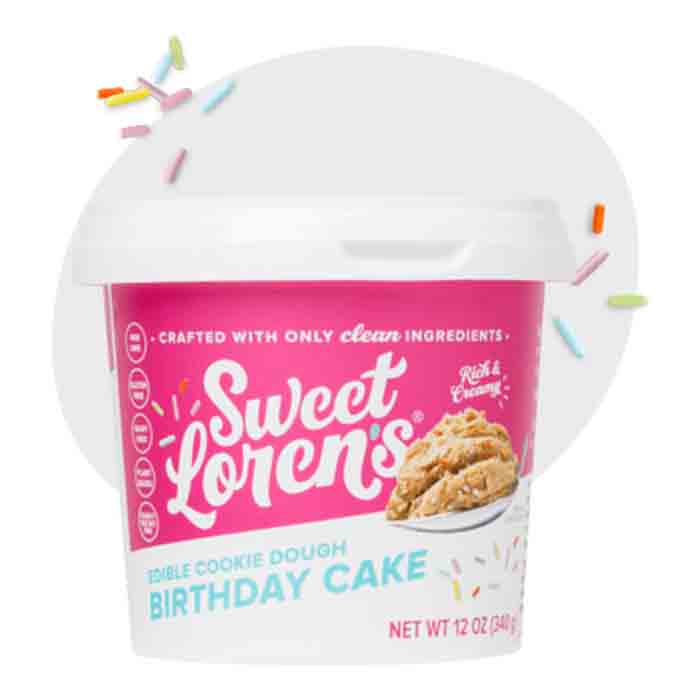 Sweet Lorens - Cookie Dough Birthday Cake Gf, 12oz