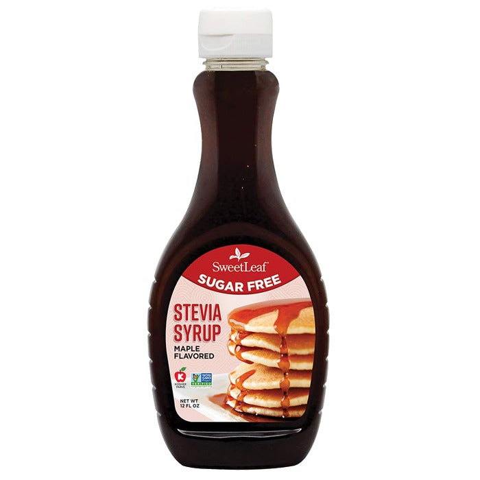 Sweetleaf Stevia Syrup Maple Flavored, 12oz