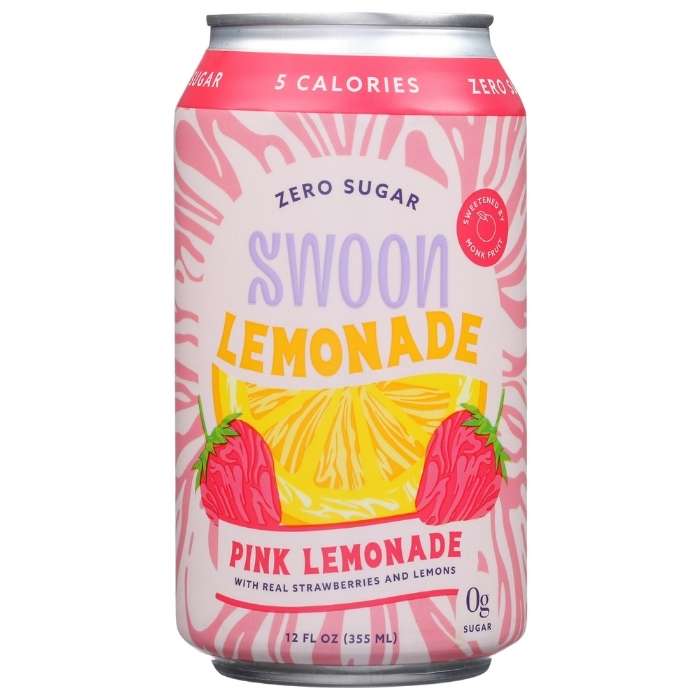 Swoon - Zero Sugar Pink Lemonade - front