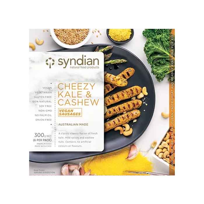 Syndian - Meatless Cashew Kale Sausages, 10.5oz 