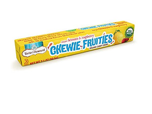 TORIE & HOWARD: Candy Fruit Chewie Lemon Raspberry Stick Pack, 2.1 oz | Pack of 18