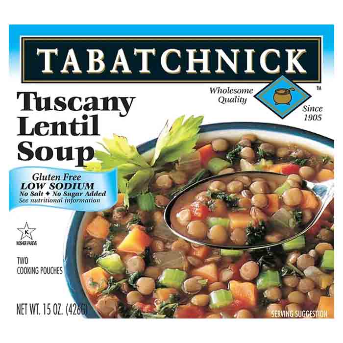 Tabatchnick - Lentil Low Sodium Soups, 15oz