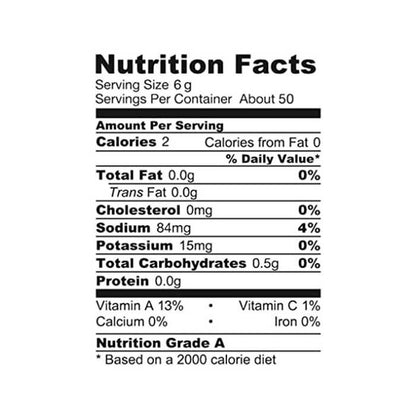 Tango - Chile Sauce, 8fl nutrition
