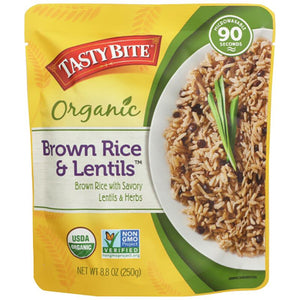 Tasty Bite - Brown Rice & Lentils, 8.8oz