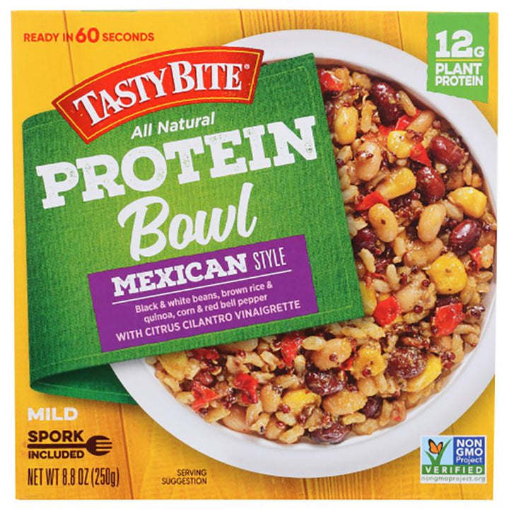 tasty bite mexican style protein bowl