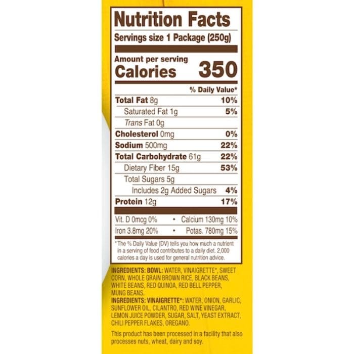 Tasty Bite Mexican Protein Bowl, 8.8oz