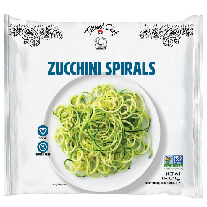 Tattooed Chef - Vegetable Zucchini Spirals, 12oz