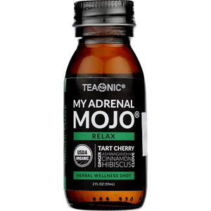 Teaonic - My Adrenal Mojo Relax Herbal Wellness Shot, 2oz