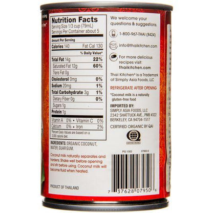 Thai Kitchen-Organic Coconut Milk