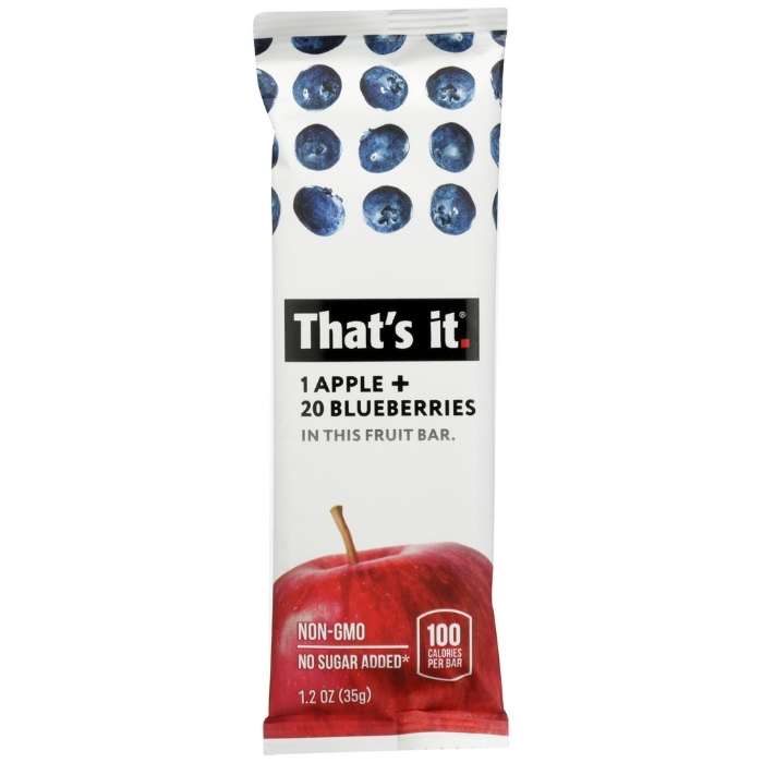 That's It - Apple Fruit Bars - Apple and Blueberries