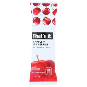 That's it. - Apple Fruit Bars, 1.2oz | Multiple Flavors