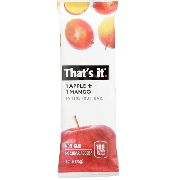 That's It - Apple Fruit Bars - Apple and Mango