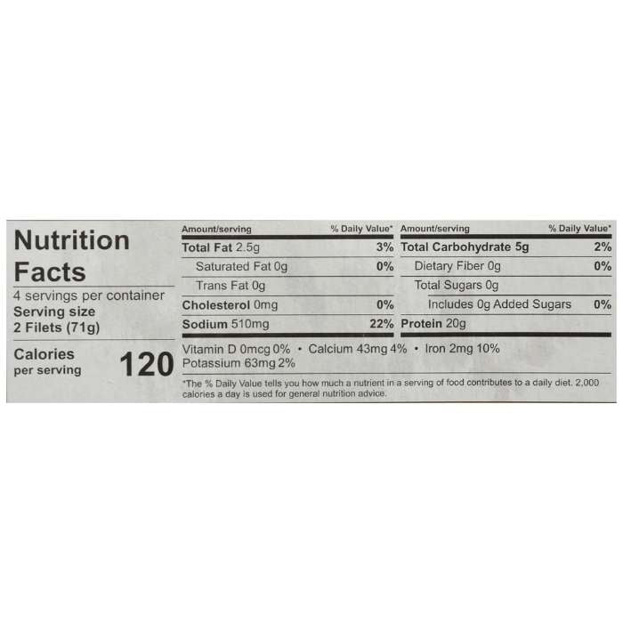 The Be-Hive - Plant-Based Marinated Filets, 10oz - nutrition facts