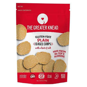 The Greater Knead - Gluten-Free Bagel Chips, 4.25oz | Multiple Flavors