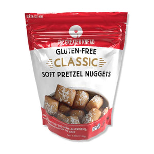 The Greater Knead - Gluten-Free Soft Pretzel Nuggets, 4.93oz | Multiple Flavors