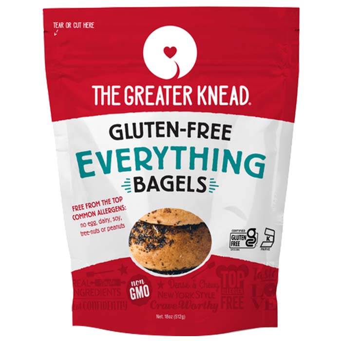 The Greater Knead - Gluten-Free Soft Pretzel Nuggets - Everything Bagel, 4.93oz