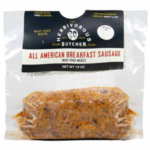 The Herbivorous Butcher - All-American Breakfast Sausages, 13oz