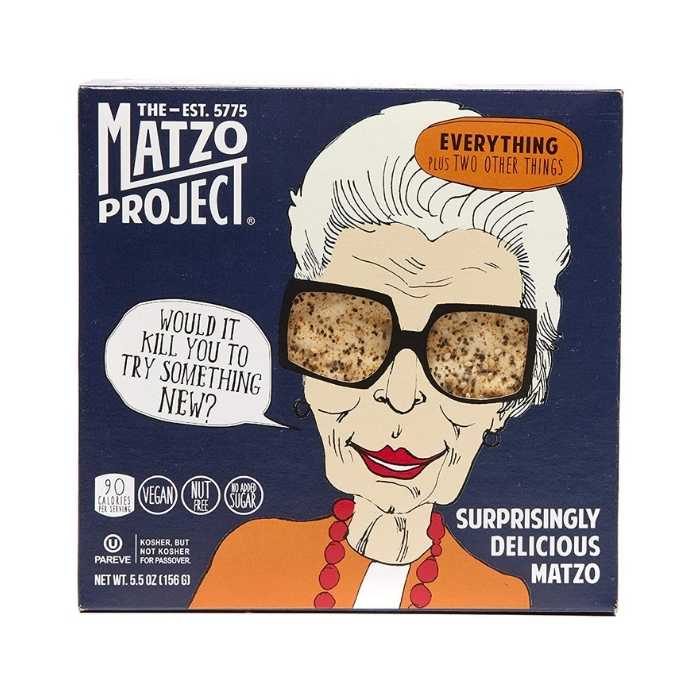 The Matzo Project - Matzo Flats, 5.5oz everything